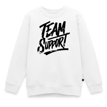 Association de soutien d'équipe - Sweat Premium enfant bio - blanc - Devant - AI Model Kid Male (0cm)