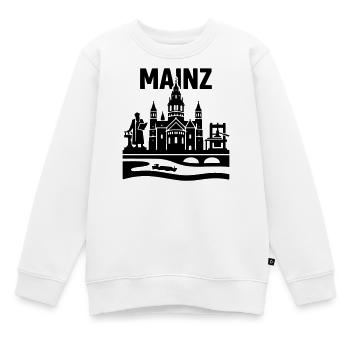 Monument de la Silhouette de Mayence - Sweat Premium enfant bio - blanc - Devant - AI Model Kid Male (0cm)