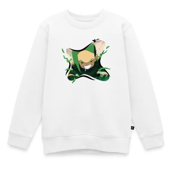 Senshu Xenos-Kartenenergie - Kinder Premium Organic Sweatshirt - Weiß - Vorne - AI Model Kid Male (0cm)