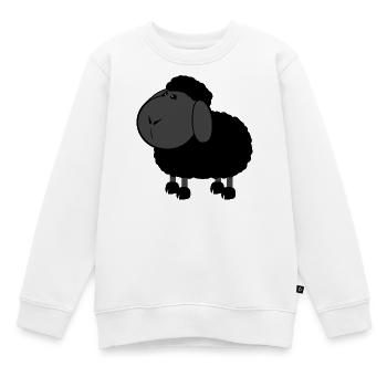 Schwarzes Schaf - Kinder Premium Organic Sweatshirt - Weiß - Vorne - AI Model Kid Male (0cm)
