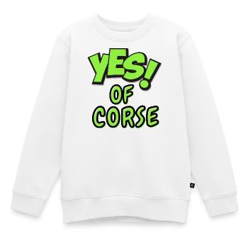 Korsika, Korsika, ich bin Korse - Kinder Premium Organic Sweatshirt - Weiß - Vorne - AI Model Kid Male (0cm)