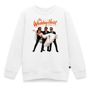 Hochzeitsraub: Comedy-Spurt - Kinder Premium Organic Sweatshirt - Weiß - Vorne - AI Model Kid Male (0cm)