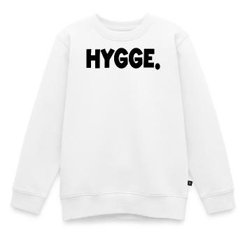 Hygge - Kinder Premium Organic Sweatshirt - Weiß - Vorne - AI Model Kid Male (0cm)