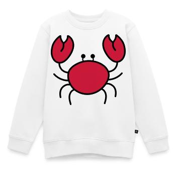 Krebs - Kinder Premium Organic Sweatshirt - Weiß - Vorne - AI Model Kid Male (0cm)