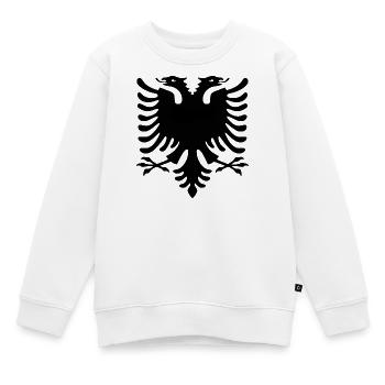 albanie 2013 800.dpi HD - Kinder Premium Organic Sweatshirt - Weiß - Vorne - AI Model Kid Male (0cm)
