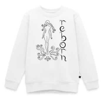 Renaissance - Kinder Premium Organic Sweatshirt - Weiß - Vorne - AI Model Kid Male (0cm)