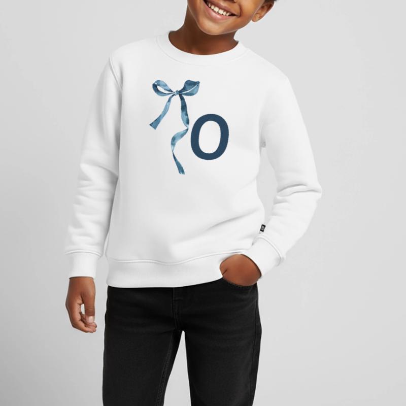 Monogramm oder Geschenkidee Kinder Premium Organic Sweatshirt