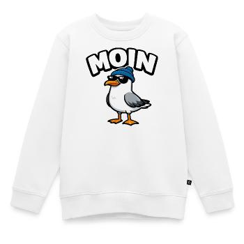 Moin Seagull - Sweat Premium enfant bio - blanc - Devant - AI Model Kid Male (0cm)