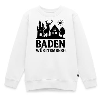 Baden Württemberg Bundesland Wahrzeichen - Kinder Premium Organic Sweatshirt - Weiß - Vorne - AI Model Kid Male (0cm)