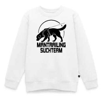 Golden Retriever Mantrailing Team Recherche Chiens Chiens - Sweat Premium enfant bio - blanc - Devant - AI Model Kid Male (0cm)