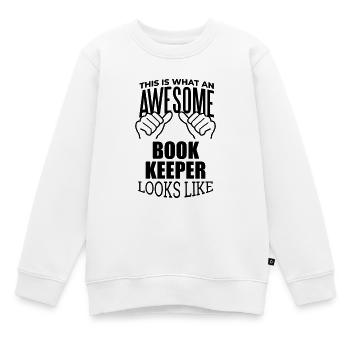Comptable Comptable Comptable Comptable - Sweat Premium enfant bio - blanc - Devant - AI Model Kid Male (0cm)