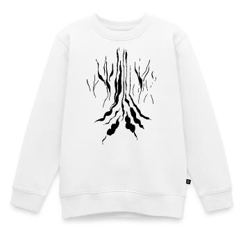 Magischer Wald - Kinder Premium Organic Sweatshirt - Weiß - Vorne - AI Model Kid Male (0cm)