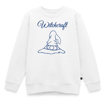 Sorcellerie - Sweat Premium enfant bio - blanc - Devant - AI Model Kid Male (0cm)