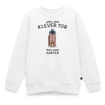 Xanten, Klever Tor,, Allemagne - Sweat Premium enfant bio - blanc - Devant - AI Model Kid Male (0cm)