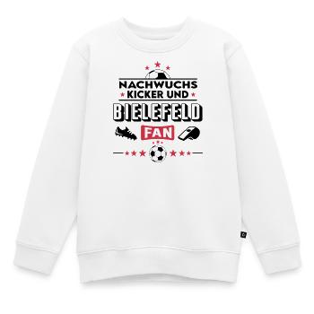 Bielefeld Fußball Nachwuchs Neuzugang Baby Kinder - Kinder Premium Organic Sweatshirt - Weiß - Vorne - AI Model Kid Male (0cm)