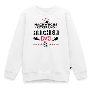 Aachen Fußball Nachwuchs Neuzugang Baby Kinder - Kinder Premium Organic Sweatshirt - Weiß - Vorne - AI Model Kid Male (0cm)