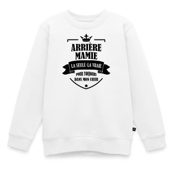 Großmütter / Oma / Mami / Großmutter / Mamy - Kinder Premium Organic Sweatshirt - Weiß - Vorne - AI Model Kid Male (0cm)