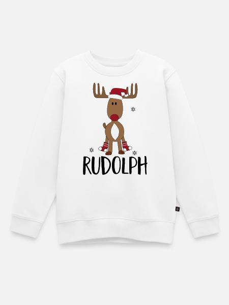 Weihnachten - Kinder Premium Organic Sweatshirt - Weiß