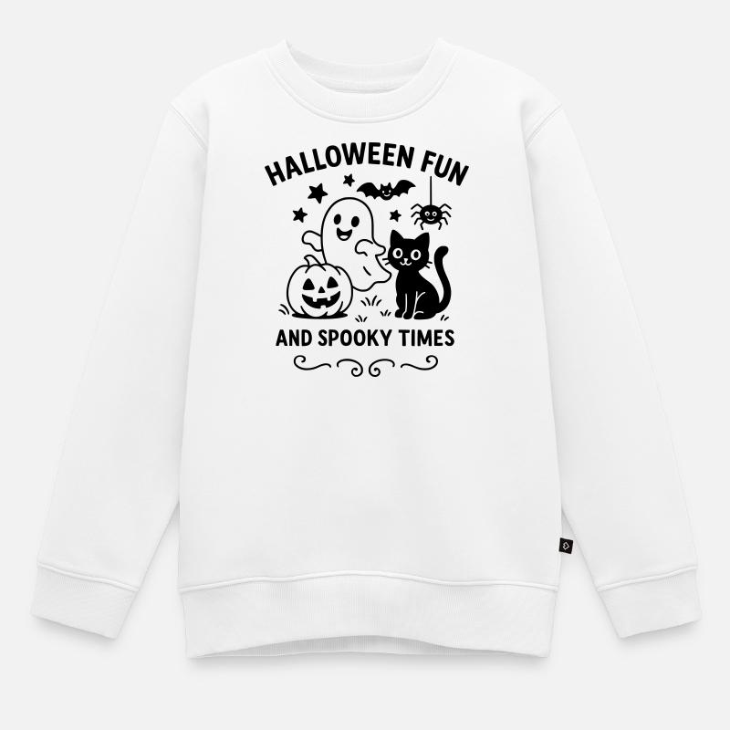 Fois - Sweat Premium enfant bio - blanc