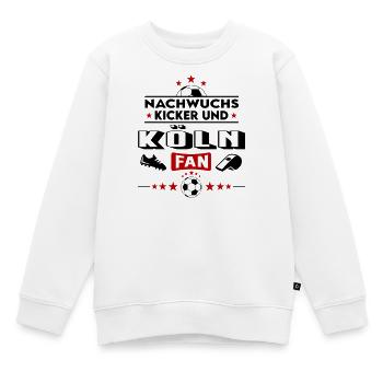 Köln Fußball Nachwuchs Neuzugang Baby Kind - Kinder Premium Organic Sweatshirt - Weiß - Vorne - AI Model Kid Male (0cm)