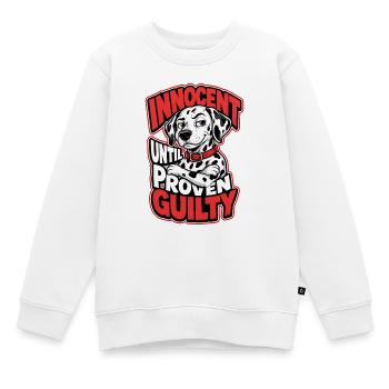 Dalmatiner - Kinder Premium Organic Sweatshirt - Weiß - Vorne - AI Model Kid Male (0cm)