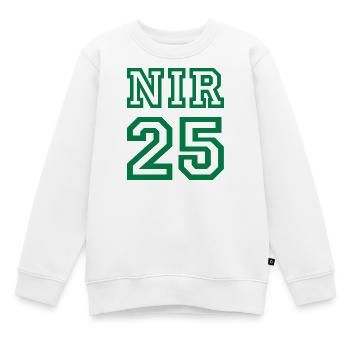 NORTHERN IRELAND Nordirland - Kinder Premium Organic Sweatshirt - Weiß - Vorne - AI Model Kid Male (0cm)