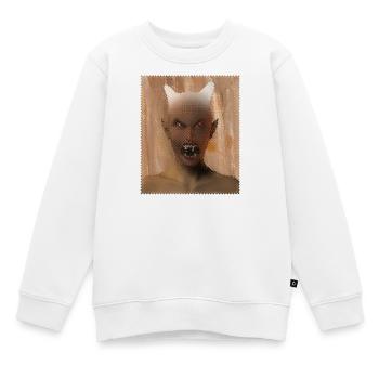 Diablesse - Sweat Premium enfant bio - blanc - Devant - AI Model Kid Male (0cm)