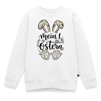 Mein erstes Ostern - Osterhase - Kinder Premium Organic Sweatshirt - Weiß - Vorne - AI Model Kid Male (0cm)