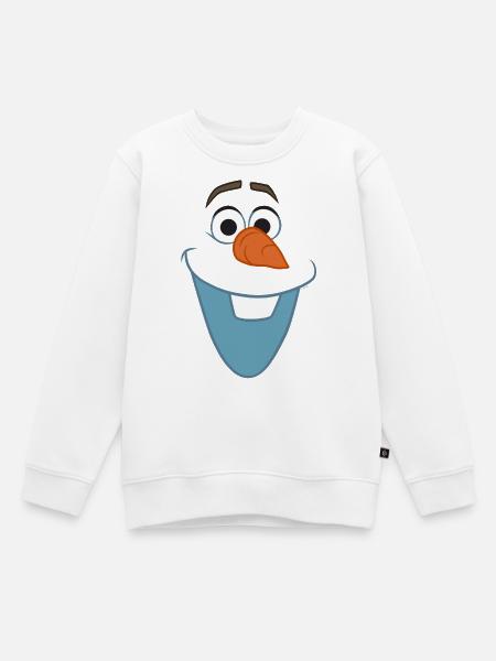 Frozen Olaf Kostüm - Kinder Premium Organic Sweatshirt - Weiß