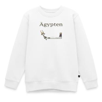 Ägypten 79 - Kinder Premium Organic Sweatshirt - Weiß - Vorne - AI Model Kid Male (0cm)