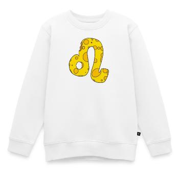 Sternzeichen Löwe - Kinder Premium Organic Sweatshirt - Weiß - Vorne - AI Model Kid Male (0cm)
