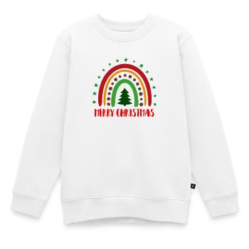 Noël, noël, noël, noël, noël, noël, noël, noël - Sweat Premium enfant bio - blanc - Devant - AI Model Kid Male (0cm)