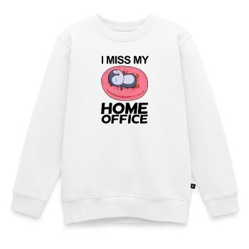 Home Office Vermissen Humor Lustig - Kinder Premium Organic Sweatshirt - Weiß - Vorne - AI Model Kid Male (0cm)