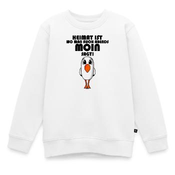 Sprüche Nordsee - Kinder Premium Organic Sweatshirt - Weiß - Vorne - AI Model Kid Male (0cm)