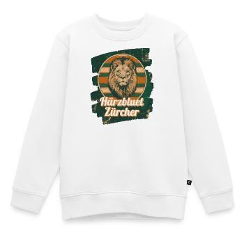 Härzbluetzürcherin Zürich Zurich Zurich - Sweat Premium enfant bio - blanc - Devant - AI Model Kid Male (0cm)