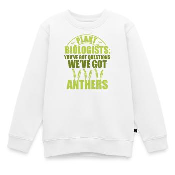 Biologielehrer Biologe Mikrobiologie Biologe - Kinder Premium Organic Sweatshirt - Weiß - Vorne - AI Model Kid Male (0cm)