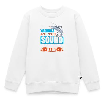 Pêcheurs Pêcheurs Pêcheurs Pêcheurs Pêcheurs Sportifs - Sweat Premium enfant bio - blanc - Devant - AI Model Kid Male (0cm)