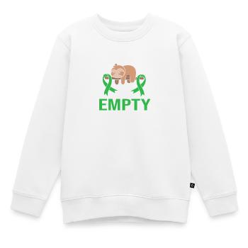 Darm Krankheit Gastroparese - Kinder Premium Organic Sweatshirt - Weiß - Vorne - AI Model Kid Male (0cm)