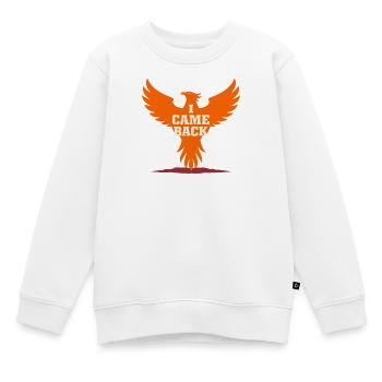 Heilungsreise Zur Transformation Innerer Stärke - Kinder Premium Organic Sweatshirt - Weiß - Vorne - AI Model Kid Male (0cm)