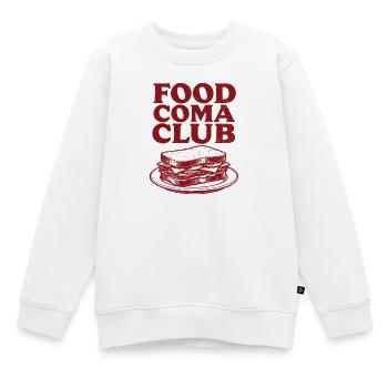Food-Koma Club | Sandwich Snack - Kinder Premium Organic Sweatshirt - Weiß - Vorne - AI Model Kid Male (0cm)