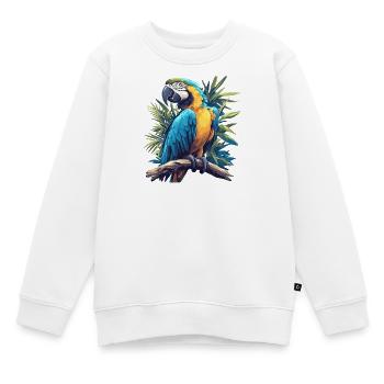 Aras Ara - Kinder Premium Organic Sweatshirt - Weiß - Vorne - AI Model Kid Male (0cm)