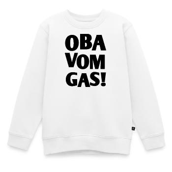 bayerischer spruch  - Kinder Premium Organic Sweatshirt - Weiß - Vorne - AI Model Kid Male (0cm)