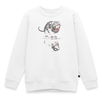 Wasserotter Brüller - Kinder Premium Organic Sweatshirt - Weiß - Vorne - AI Model Kid Male (0cm)