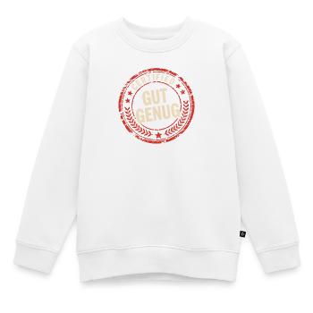 Gut Genug Selbstliebe Ich Bin Gut Genug Selbstwert - Kinder Premium Organic Sweatshirt - Weiß - Vorne - AI Model Kid Male (0cm)