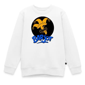 Barjot - Kinder Premium Organic Sweatshirt - Weiß - Vorne - AI Model Kid Male (0cm)