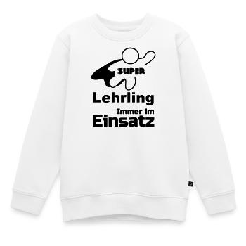 Super Lehrling Geschenk - Kinder Premium Organic Sweatshirt - Weiß - Vorne - AI Model Kid Male (0cm)