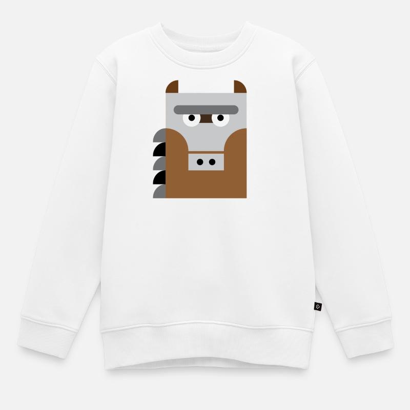 Cheval - Sweat Premium enfant bio - blanc