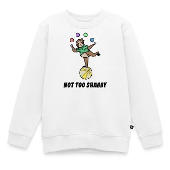 Déclaration amusante du zoo animalier des mammifères paresseux - Sweat Premium enfant bio - blanc - Devant - AI Model Kid Male (0cm)