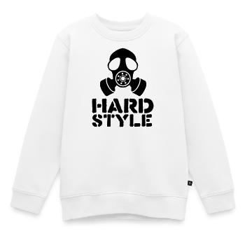 hardstyle - Sweat Premium enfant bio - blanc - Devant - AI Model Kid Male (0cm)