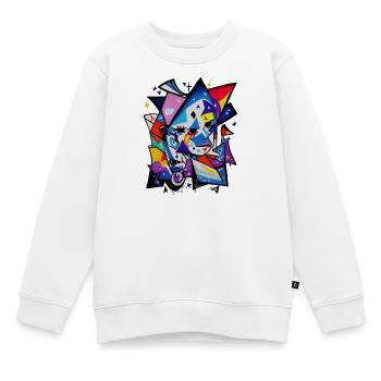 Graffiti - Sweat Premium enfant bio - blanc - Devant - AI Model Kid Male (0cm)